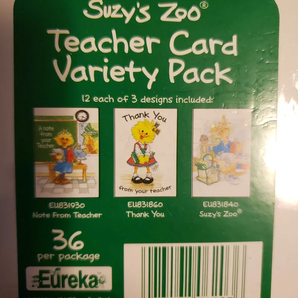 Teacher postcard bundle